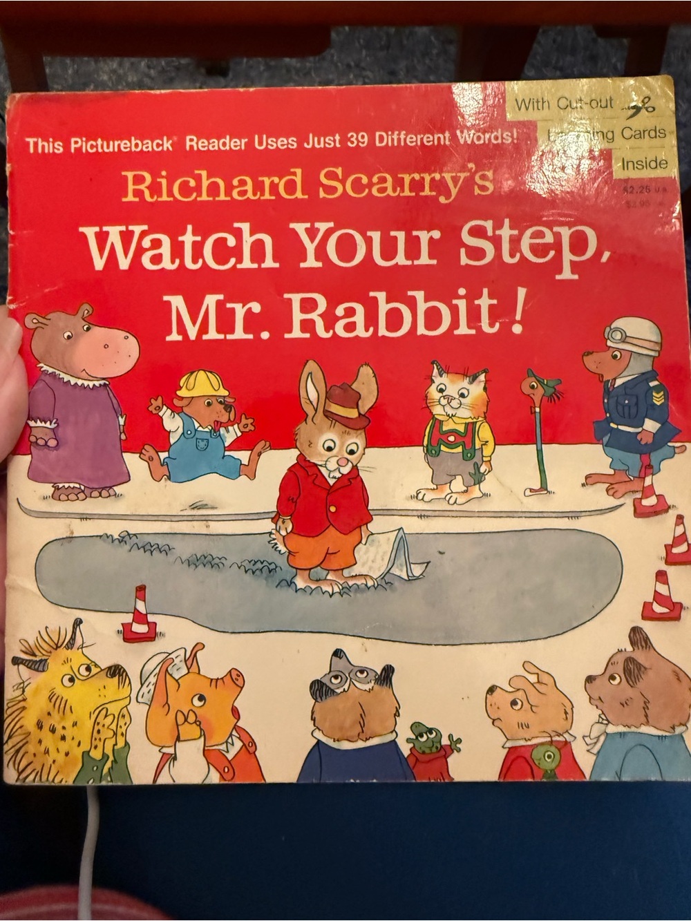 Children’s Paperback Book Richard Scarry's Watch Your Step, Mr. Rabbit!